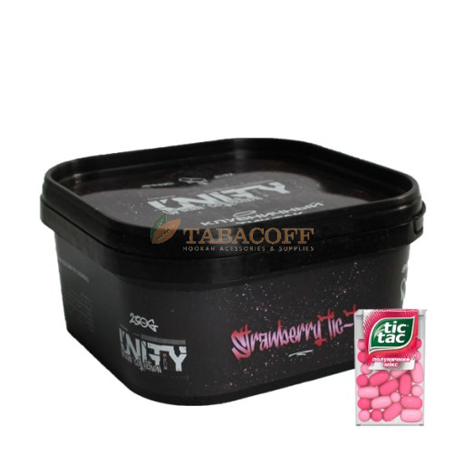 Табак для кальяна Unity 2.0 Strawberry tic-tac (Клубничный тик-так) 250 гр